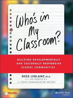 cover image of Who's In My Classroom?